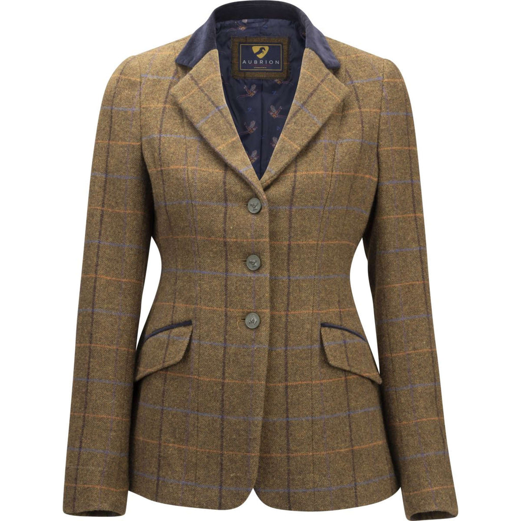 Aubrion by Shires Wedstrijdjasje Saratoga Oak Brown Check