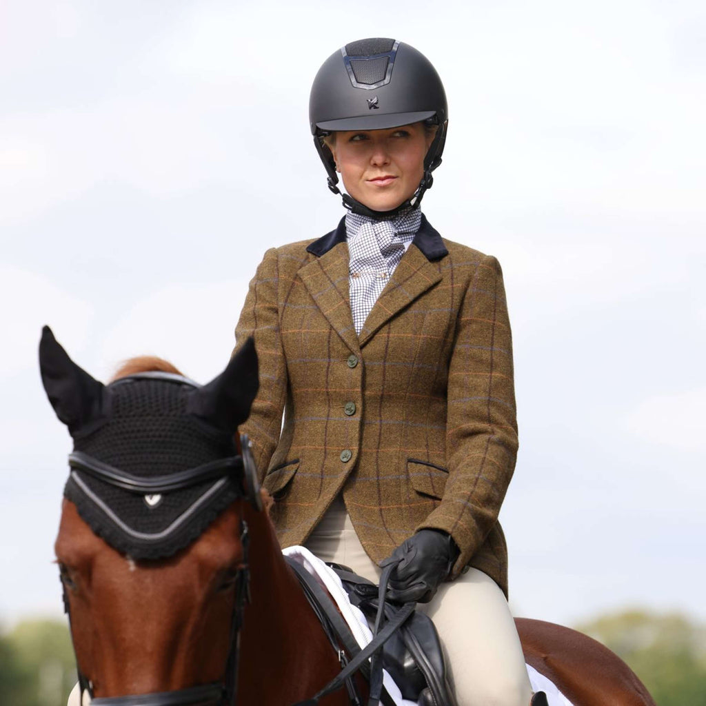 Aubrion by Shires Wedstrijdjasje Saratoga Oak Brown Check