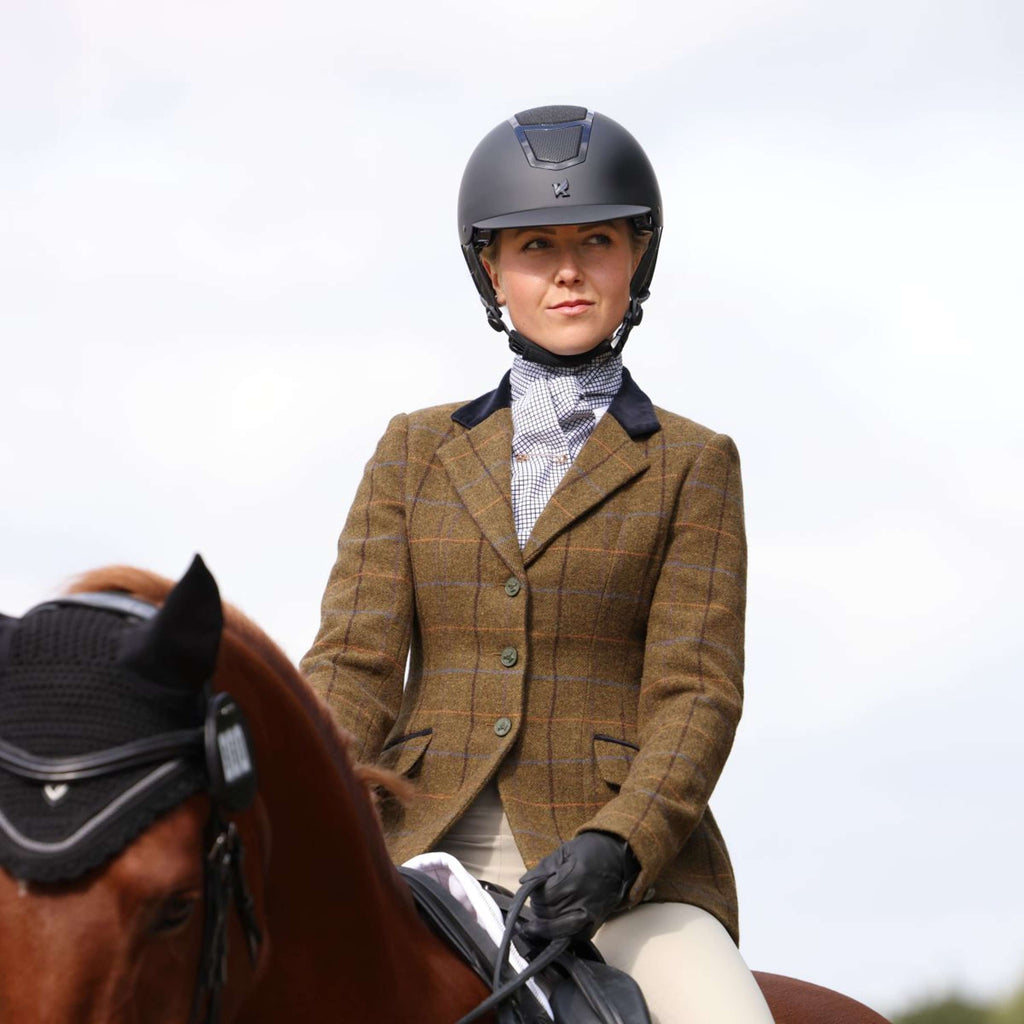 Aubrion by Shires Wedstrijdjasje Saratoga Oak Brown Check