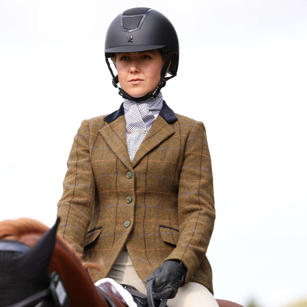 Aubrion by Shires Wedstrijdjasje Saratoga Oak Brown Check