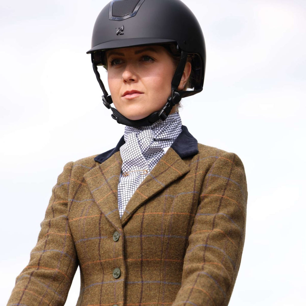 Aubrion by Shires Wedstrijdjasje Saratoga Oak Brown Check