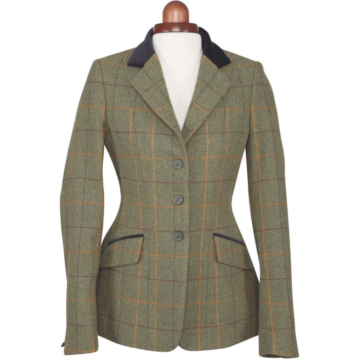 Aubrion by Shires Wedstrijdjasje Saratoga Rood/Geel/Blauw Check