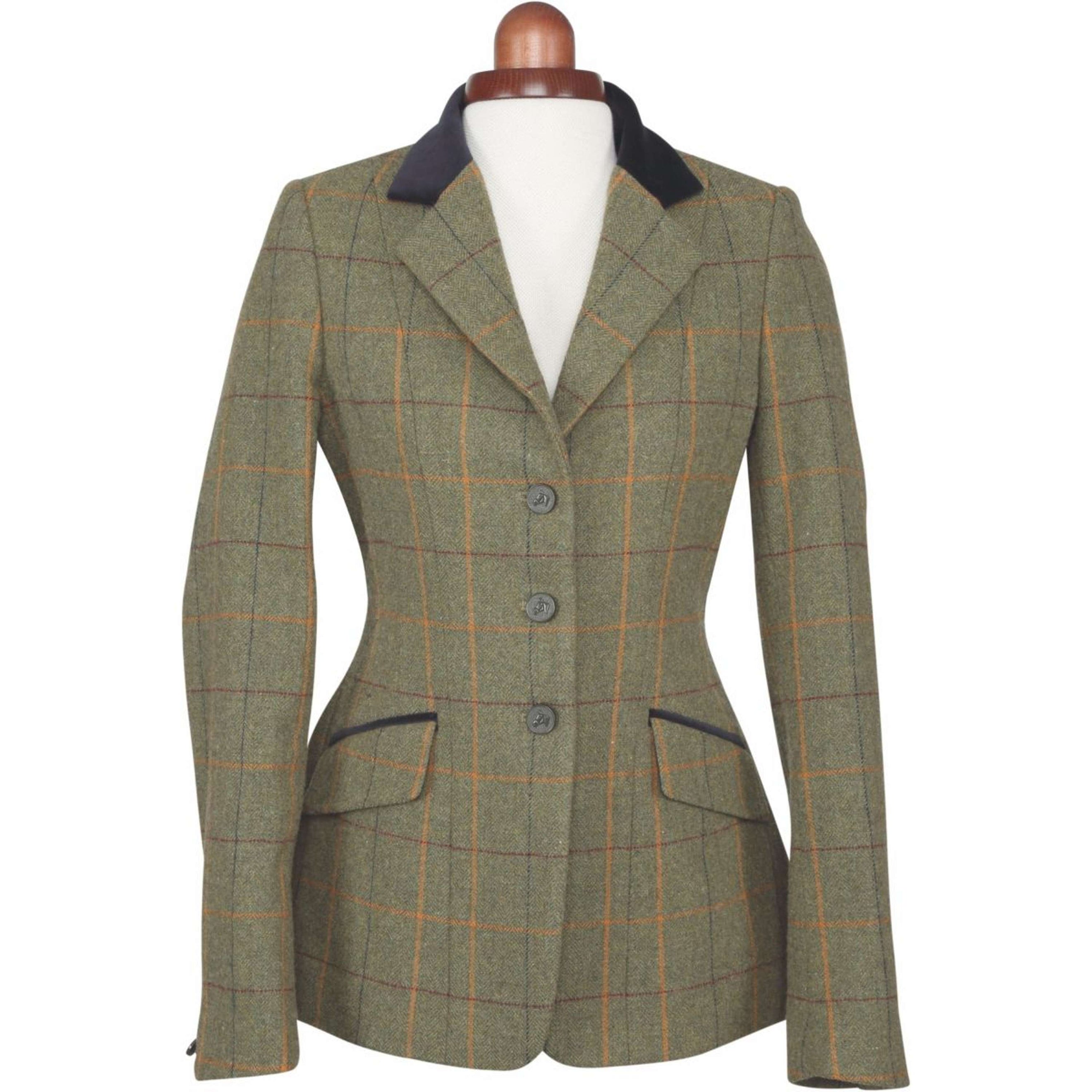 Aubrion by Shires Wedstrijdjasje Saratoga Rood/Geel/Blauw Check