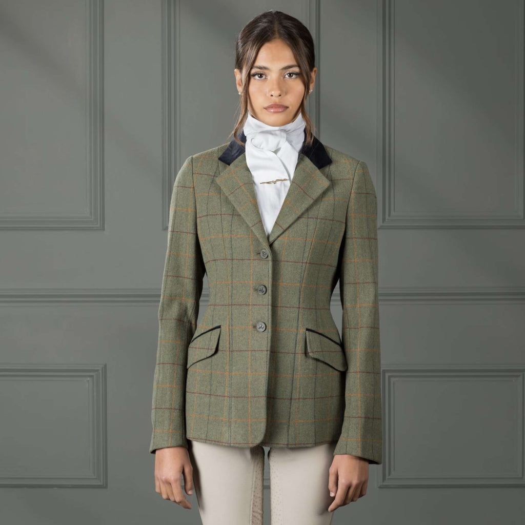 Aubrion by Shires Wedstrijdjasje Saratoga Rood/Geel/Blauw Check