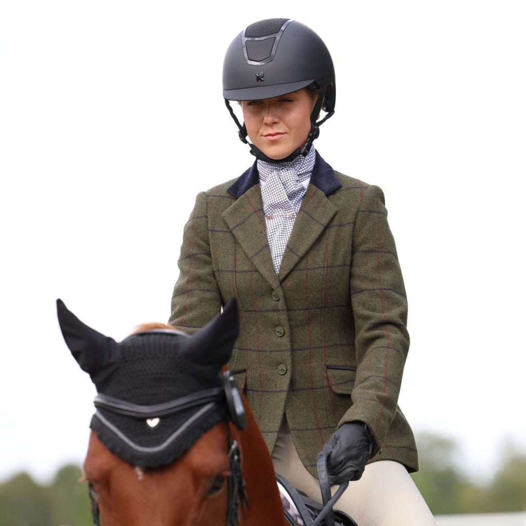 Aubrion by Shires Wedstrijdjasje Saratoga Spruce Groen Check