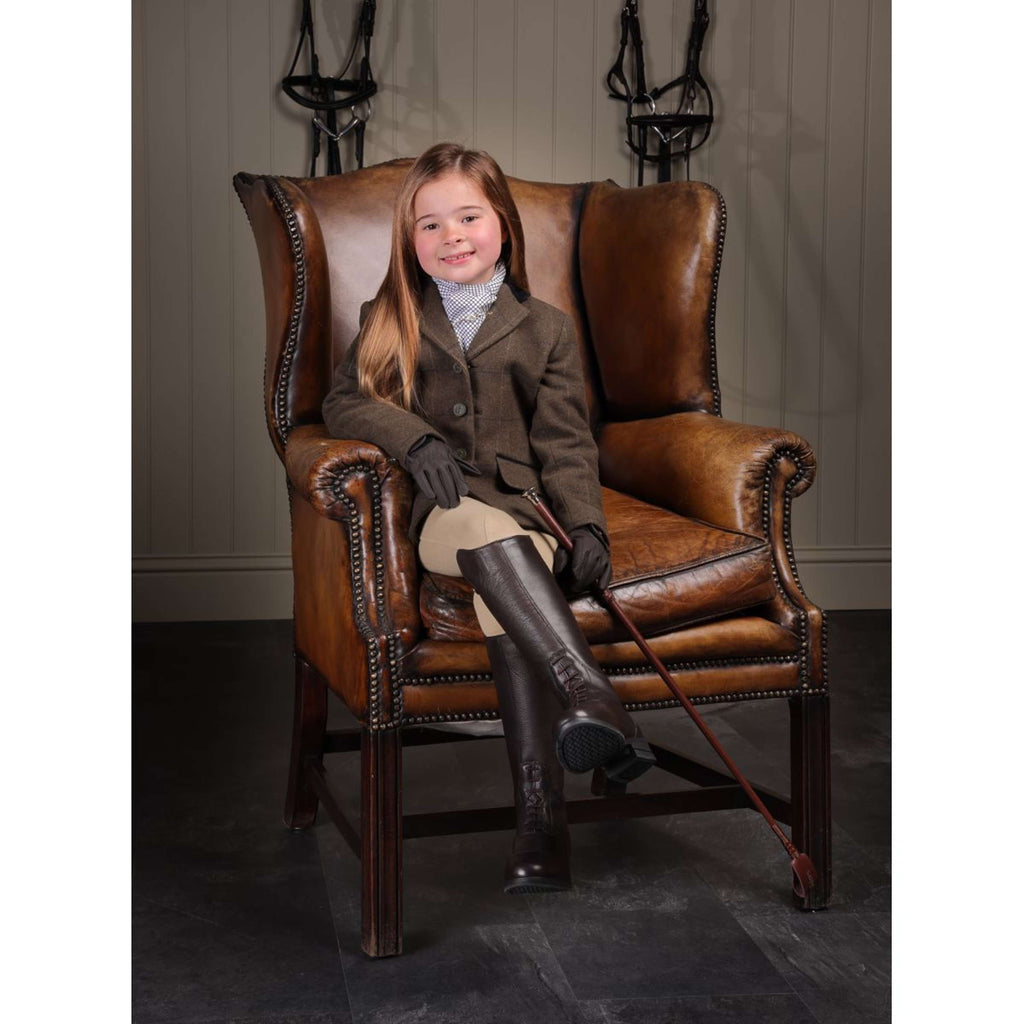 Aubrion by Shires Wedstrijdjasje Saratoga Kinderen Groen Check