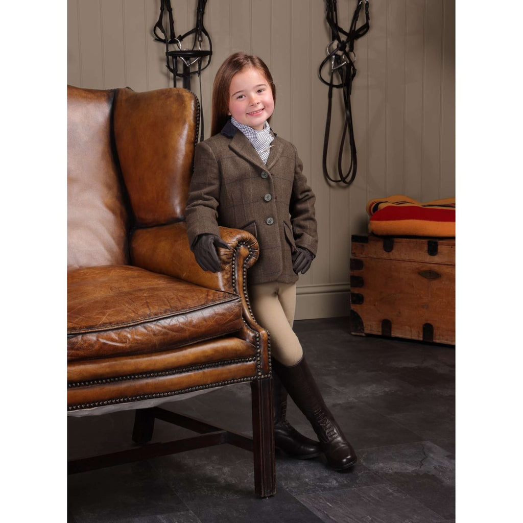 Aubrion by Shires Wedstrijdjasje Saratoga Kinderen Groen Check