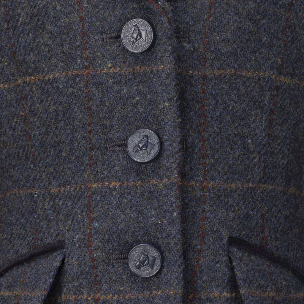 Aubrion by Shires Wedstrijdjasje Saratoga Kinderen Juniper Navy Check