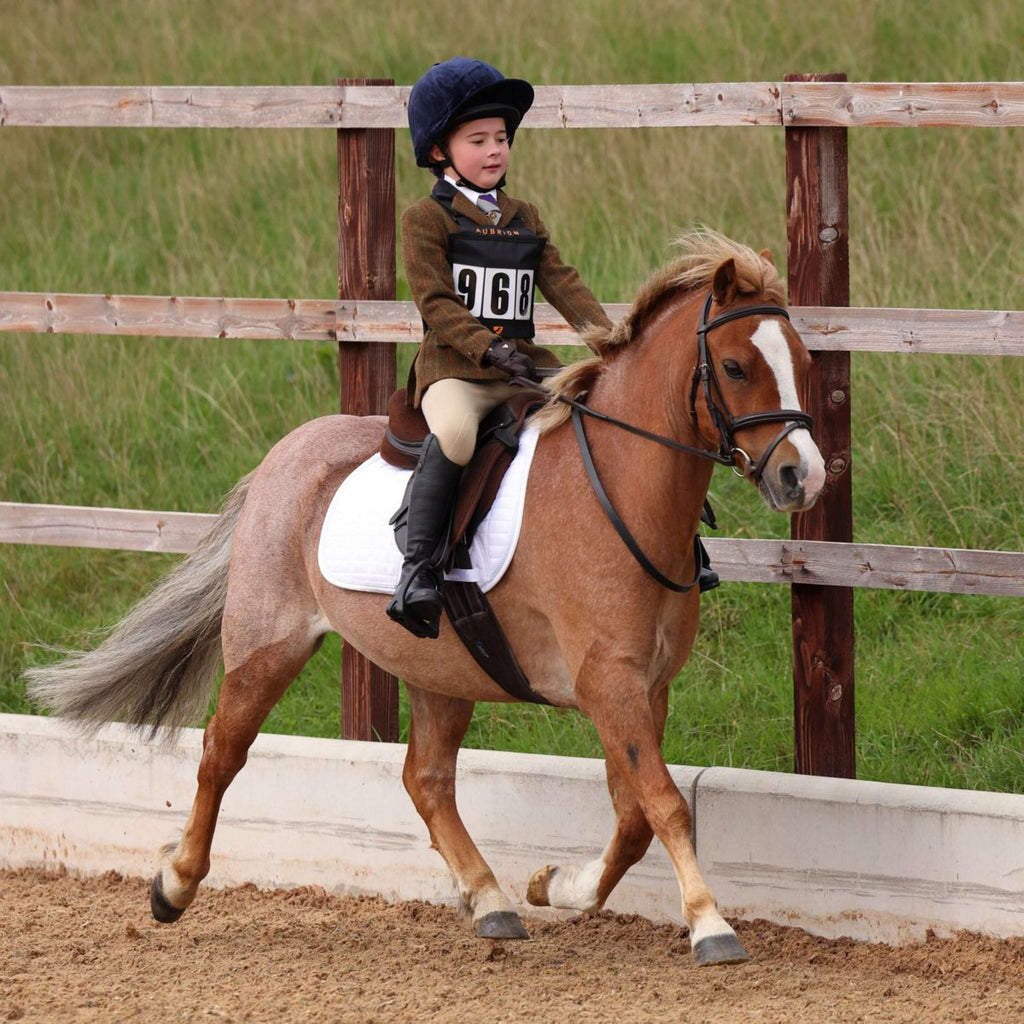 Aubrion by Shires Wedstrijdjasje Saratoga Kinderen Roest Check