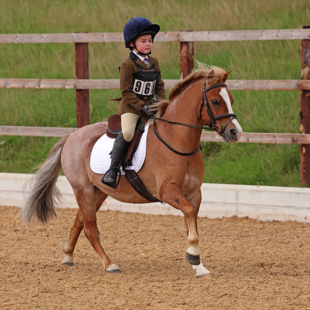 Aubrion by Shires Wedstrijdjasje Saratoga Kinderen Roest Check