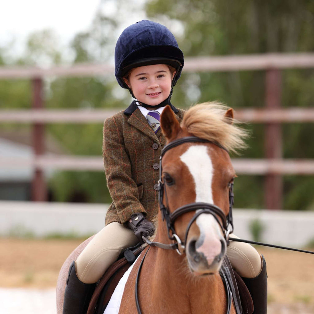 Aubrion by Shires Wedstrijdjasje Saratoga Kinderen Roest Check