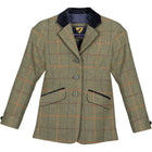 Aubrion by Shires Wedstrijdjasje Saratoga Kinderen Rood/Geel/Blauw Check