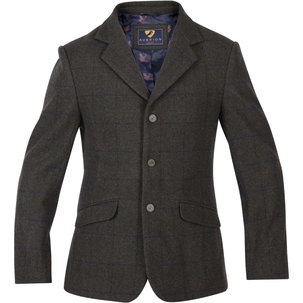 Aubrion by Shires Wedstrijdjasje Saratoga Heren Elm Groen Check