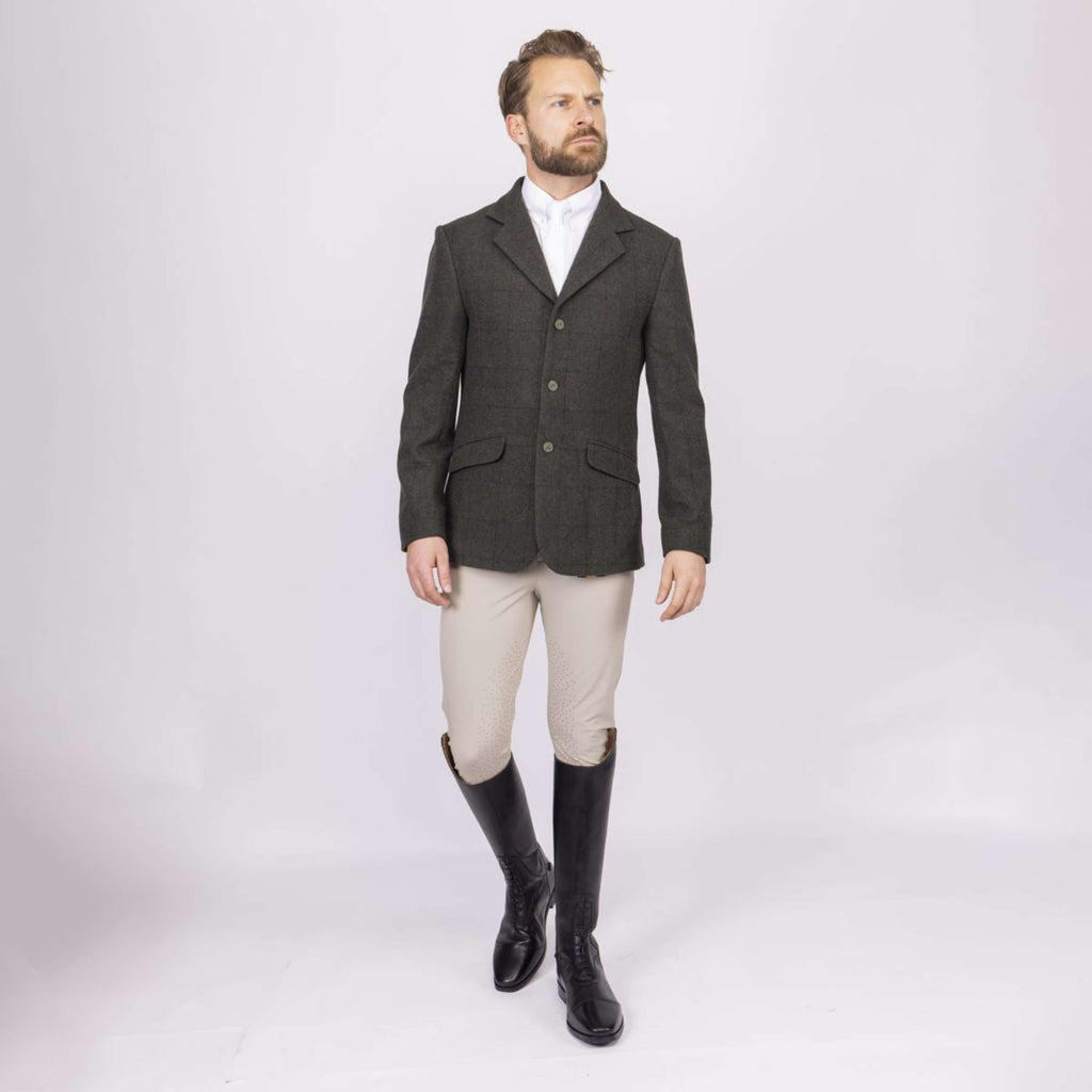 Aubrion by Shires Wedstrijdjasje Saratoga Heren Elm Groen Check