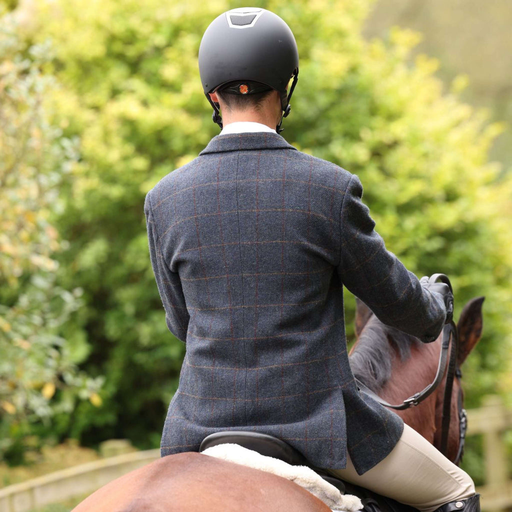 Aubrion by Shires Wedstrijdjasje Saratoga Heren Juniper Navy Check