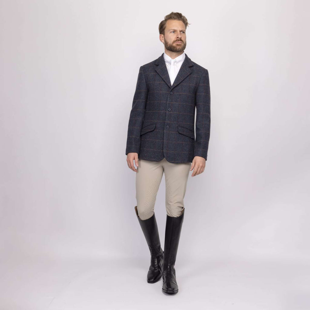 Aubrion by Shires Wedstrijdjasje Saratoga Heren Juniper Navy Check