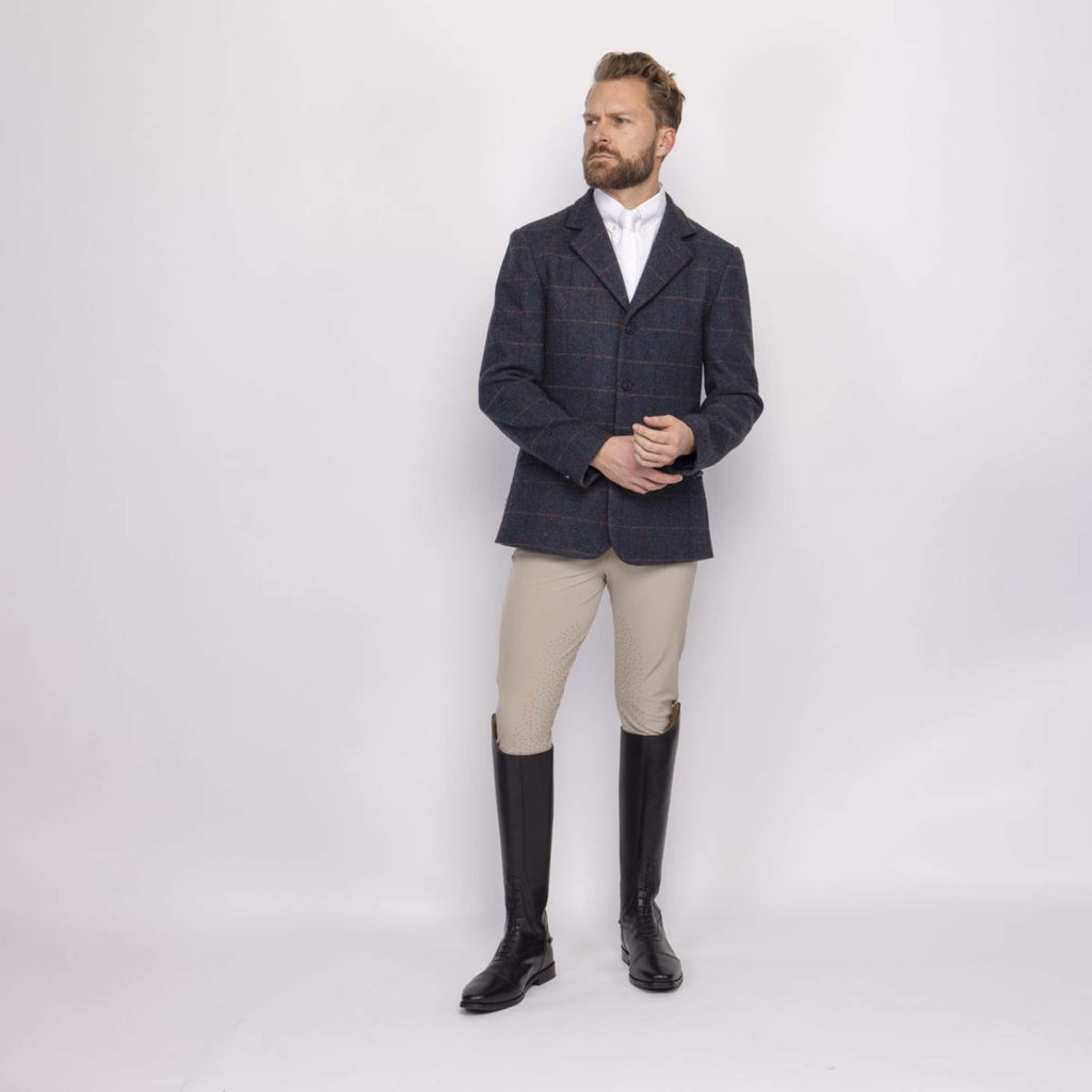 Aubrion by Shires Wedstrijdjasje Saratoga Heren Juniper Navy Check