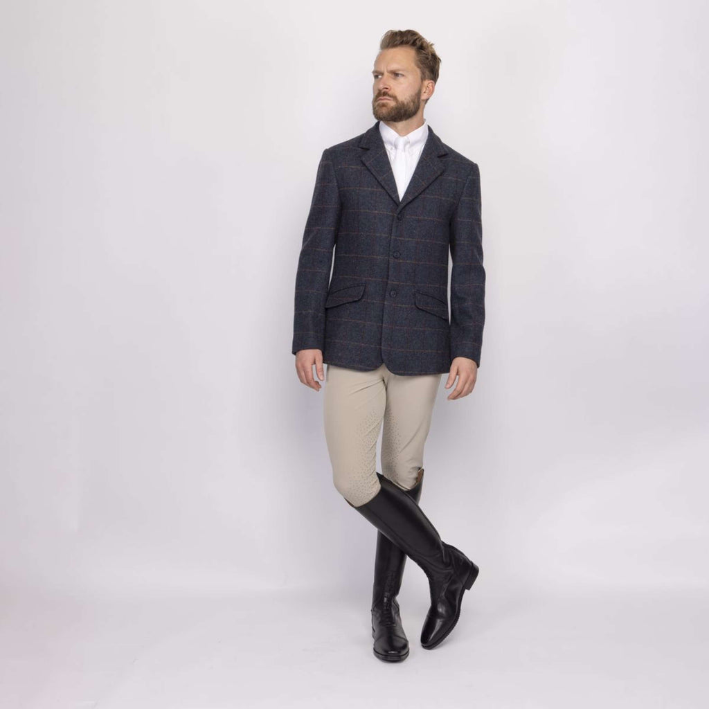 Aubrion by Shires Wedstrijdjasje Saratoga Heren Juniper Navy Check