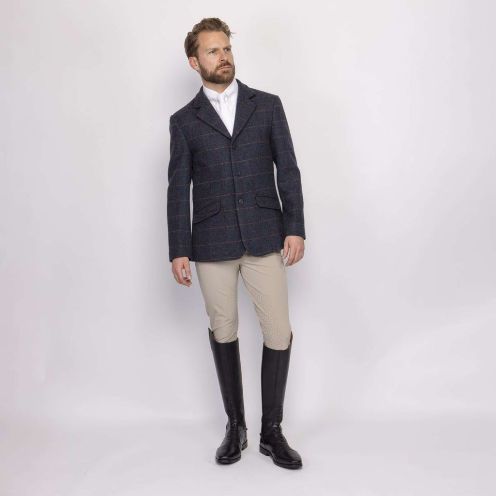 Aubrion by Shires Wedstrijdjasje Saratoga Heren Juniper Navy Check