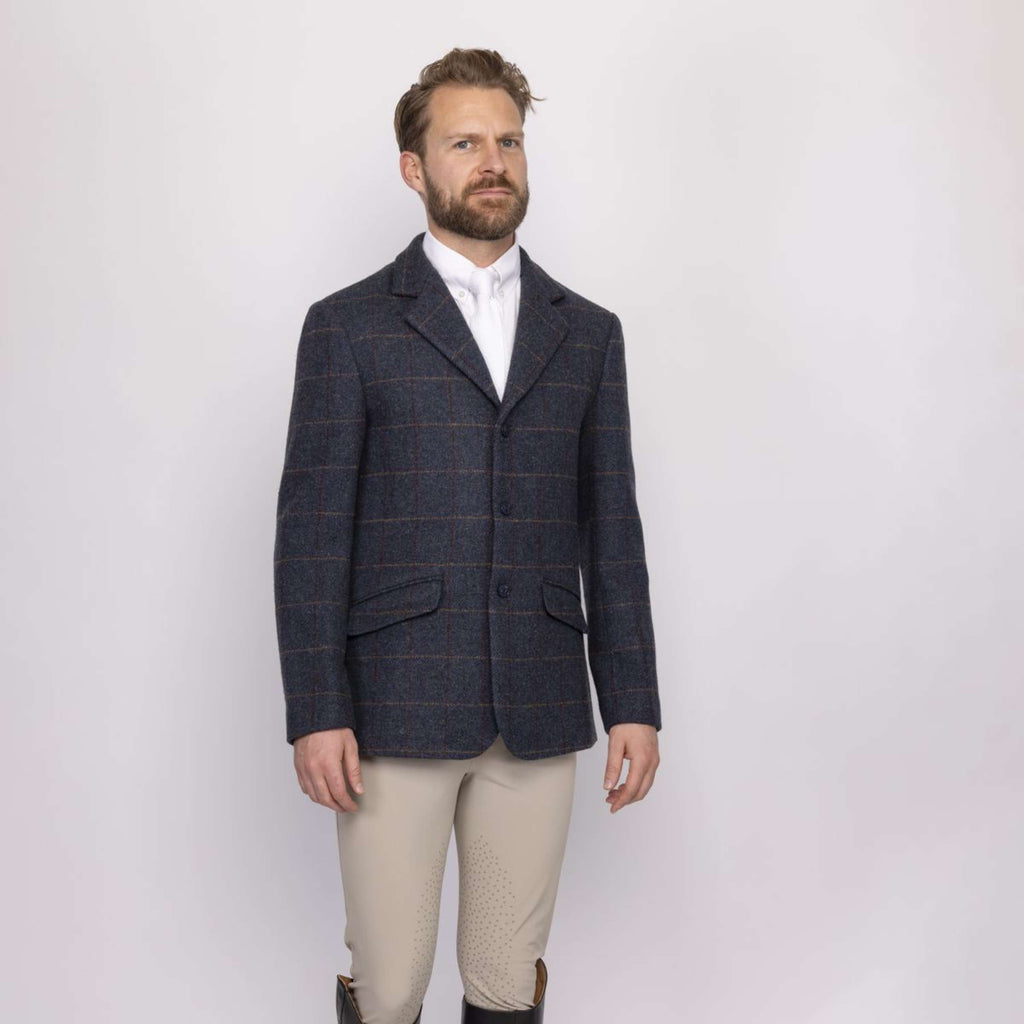 Aubrion by Shires Wedstrijdjasje Saratoga Heren Juniper Navy Check