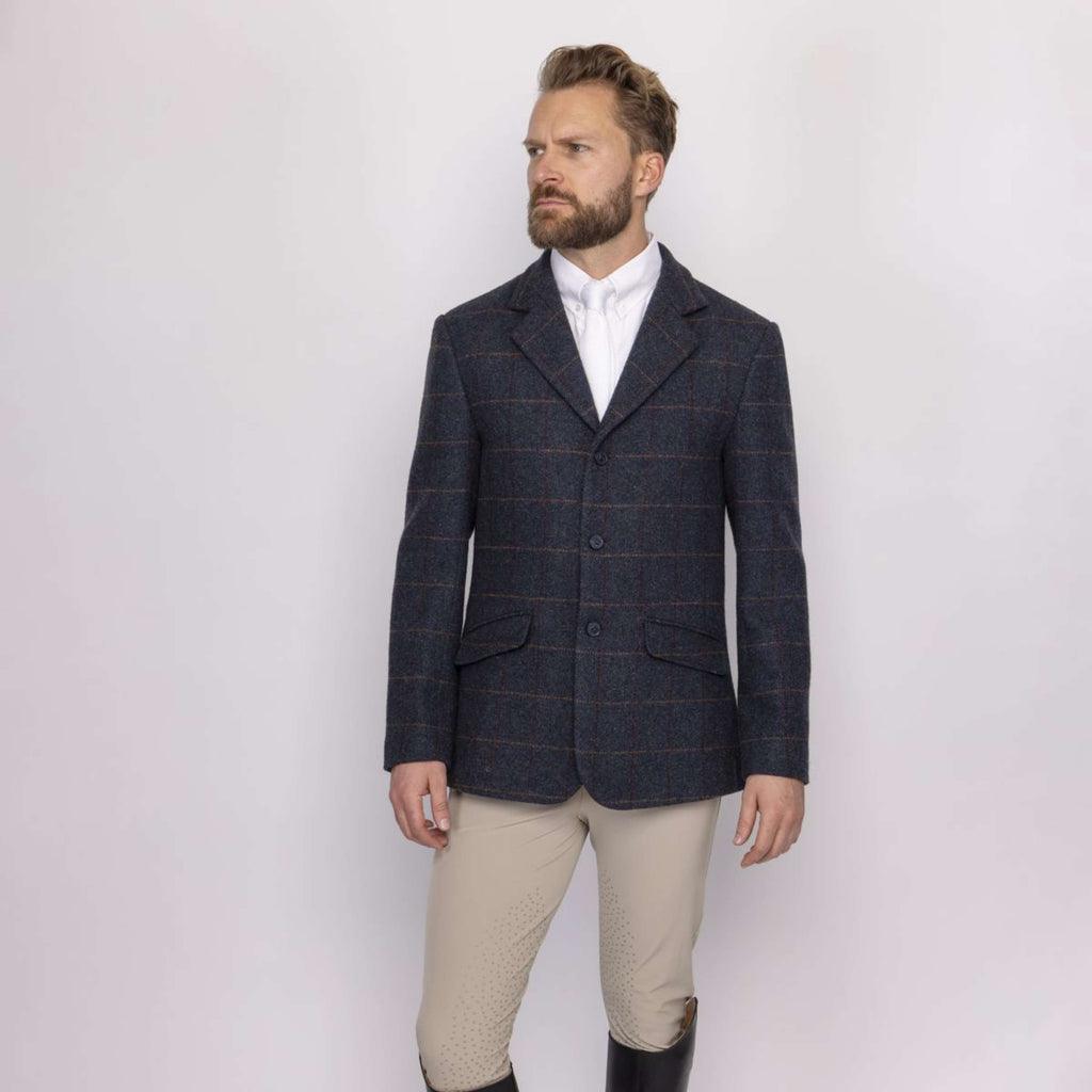 Aubrion by Shires Wedstrijdjasje Saratoga Heren Juniper Navy Check