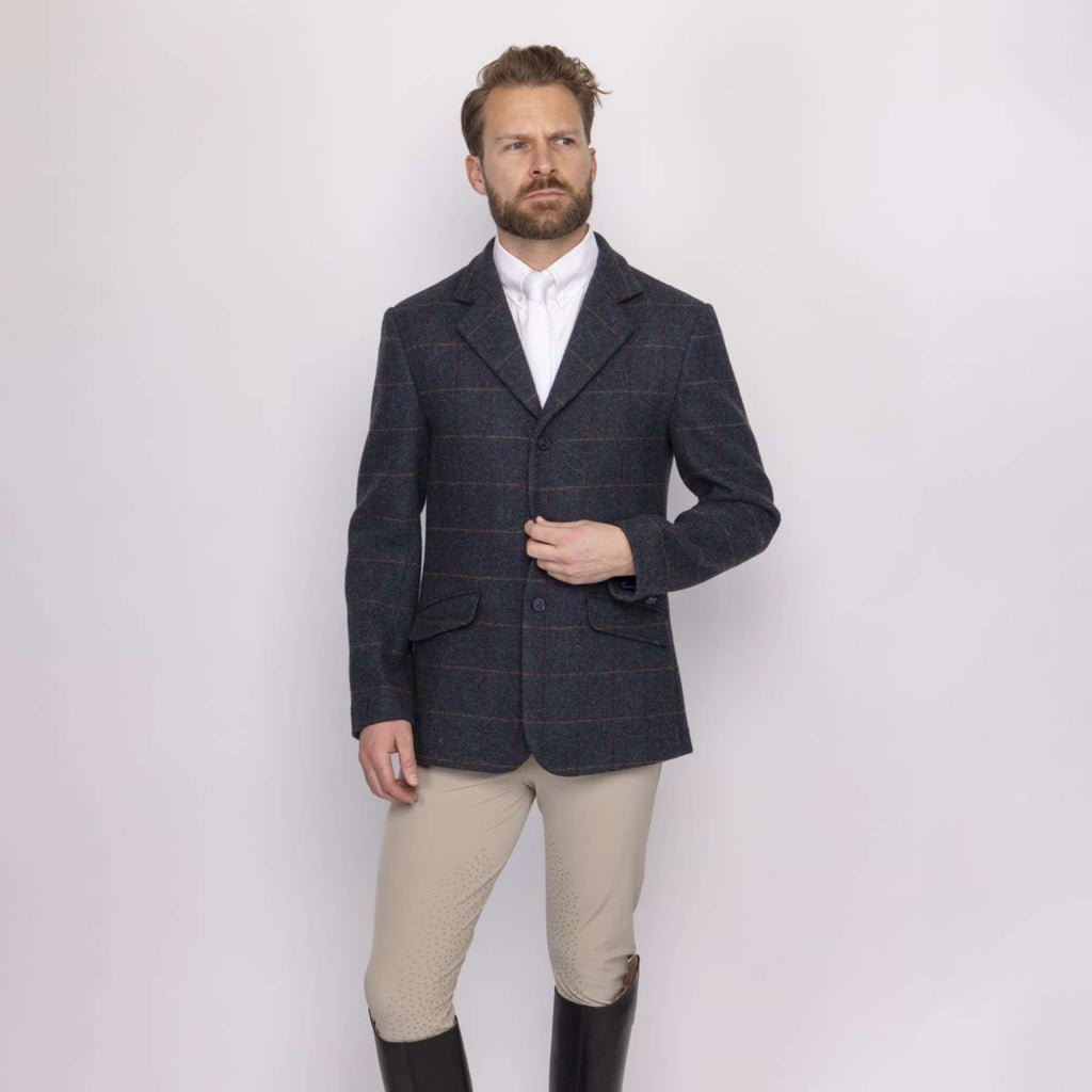 Aubrion by Shires Wedstrijdjasje Saratoga Heren Juniper Navy Check