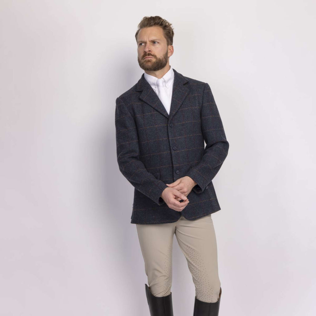 Aubrion by Shires Wedstrijdjasje Saratoga Heren Juniper Navy Check