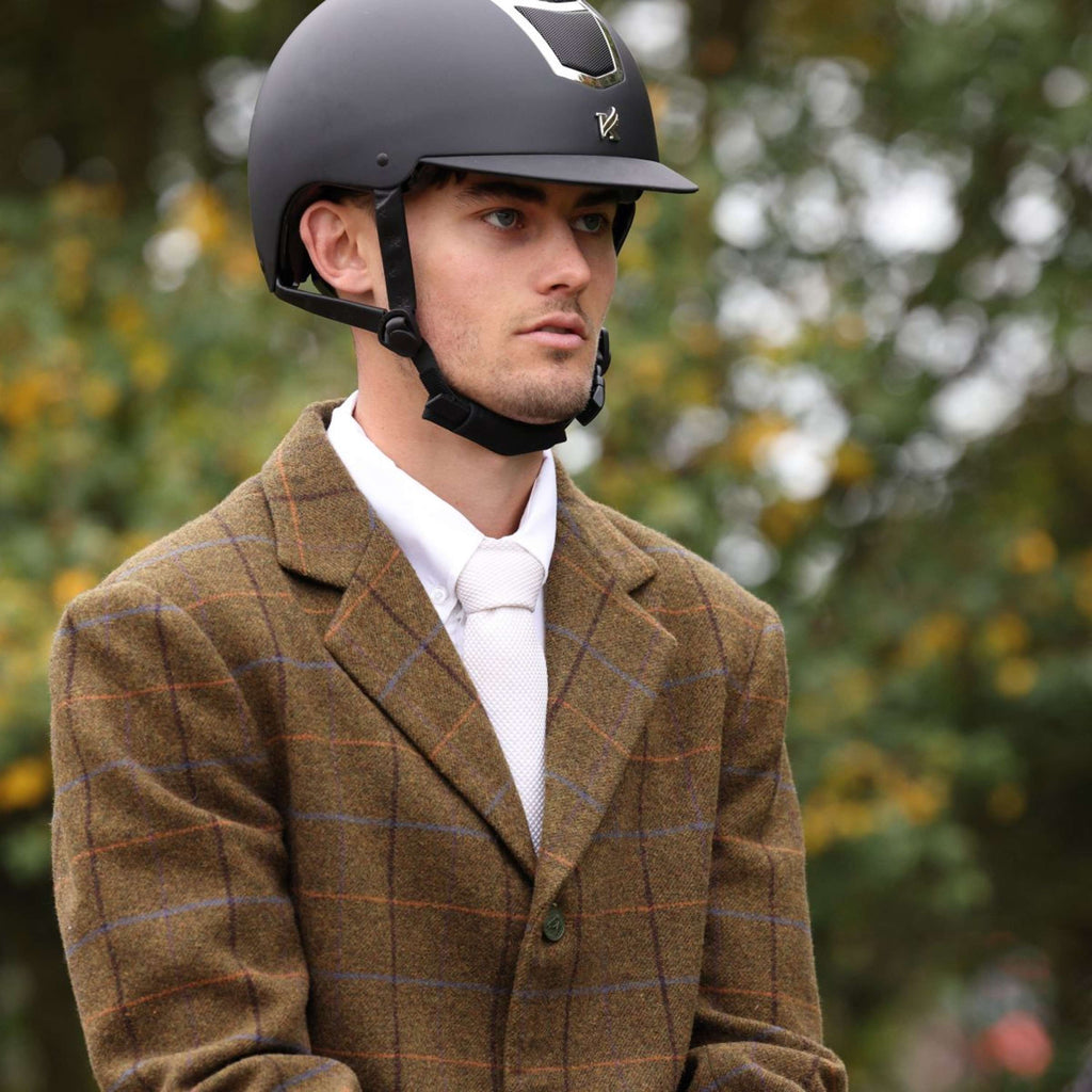 Aubrion by Shires Wedstrijdjasje Saratoga Heren Oak Brown Check