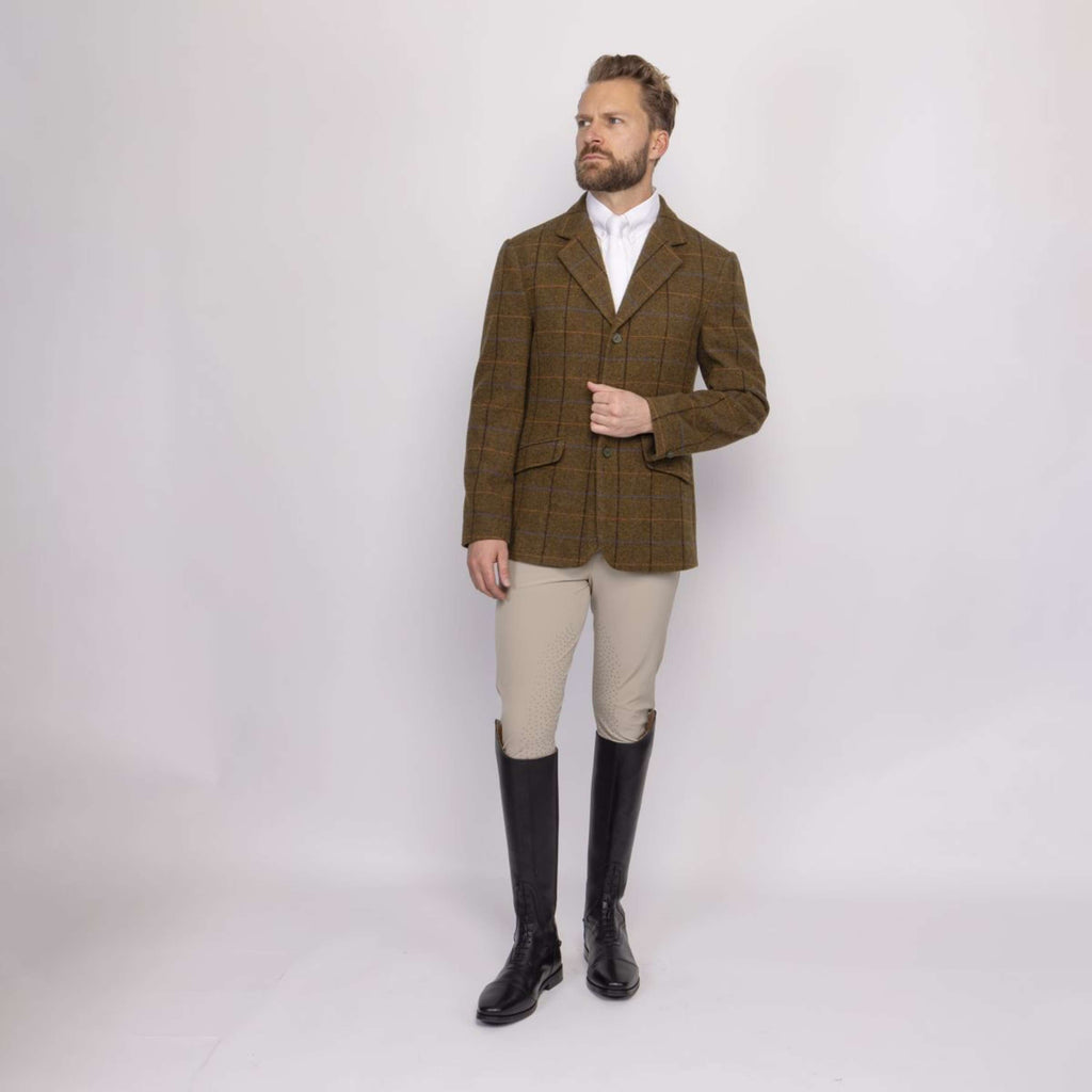 Aubrion by Shires Wedstrijdjasje Saratoga Heren Oak Brown Check