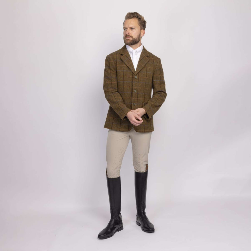 Aubrion by Shires Wedstrijdjasje Saratoga Heren Oak Brown Check