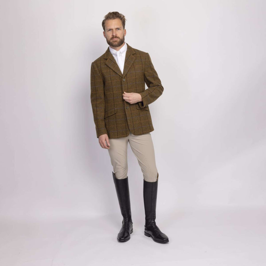 Aubrion by Shires Wedstrijdjasje Saratoga Heren Oak Brown Check