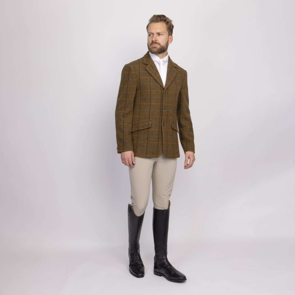 Aubrion by Shires Wedstrijdjasje Saratoga Heren Oak Brown Check