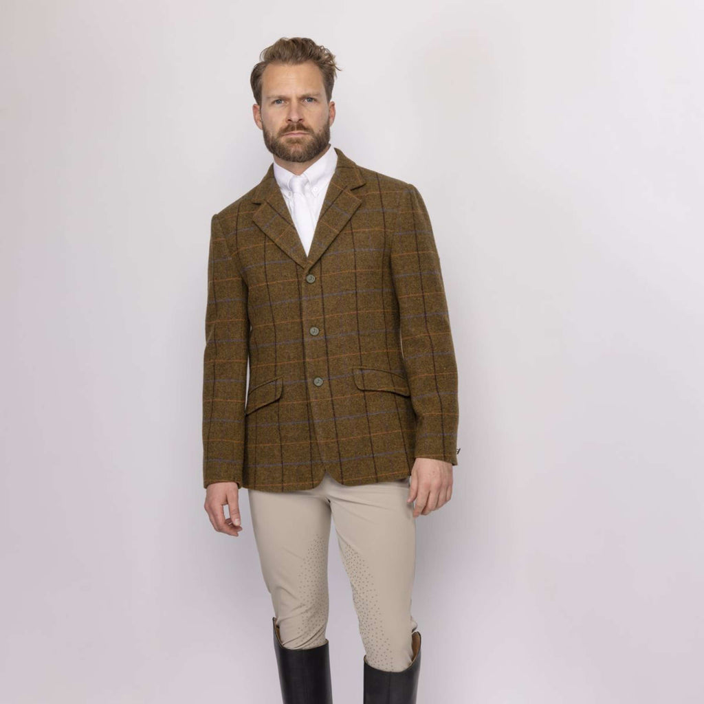 Aubrion by Shires Wedstrijdjasje Saratoga Heren Oak Brown Check