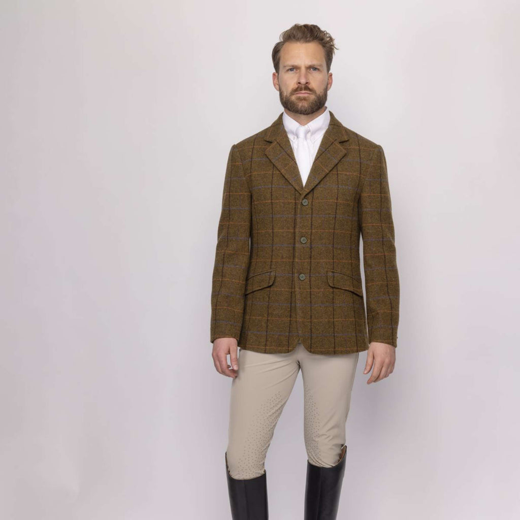 Aubrion by Shires Wedstrijdjasje Saratoga Heren Oak Brown Check