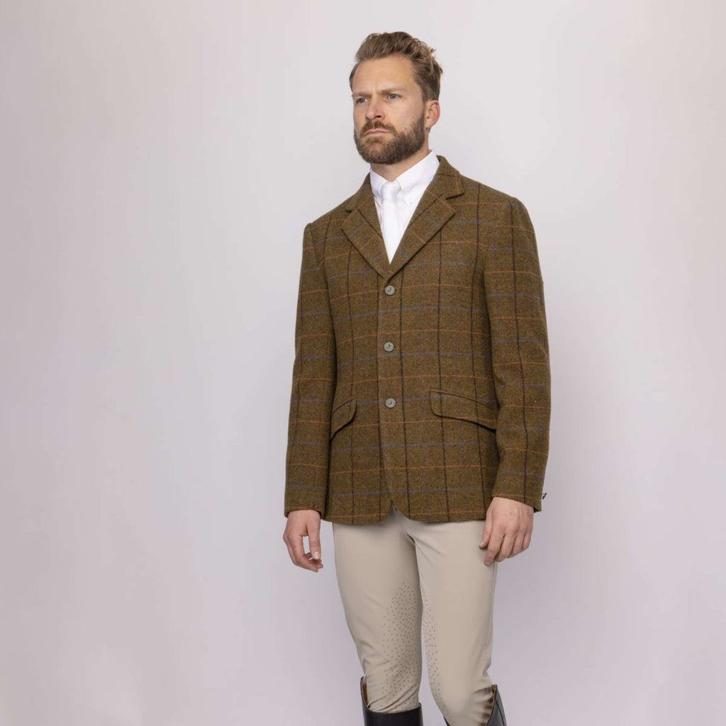 Aubrion by Shires Wedstrijdjasje Saratoga Heren Oak Brown Check