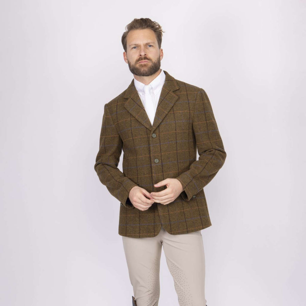 Aubrion by Shires Wedstrijdjasje Saratoga Heren Oak Brown Check