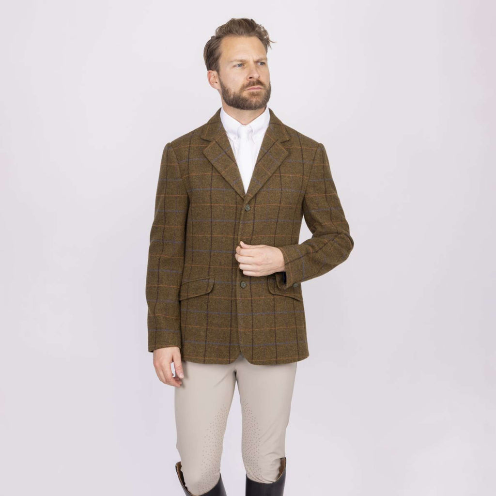 Aubrion by Shires Wedstrijdjasje Saratoga Heren Oak Brown Check
