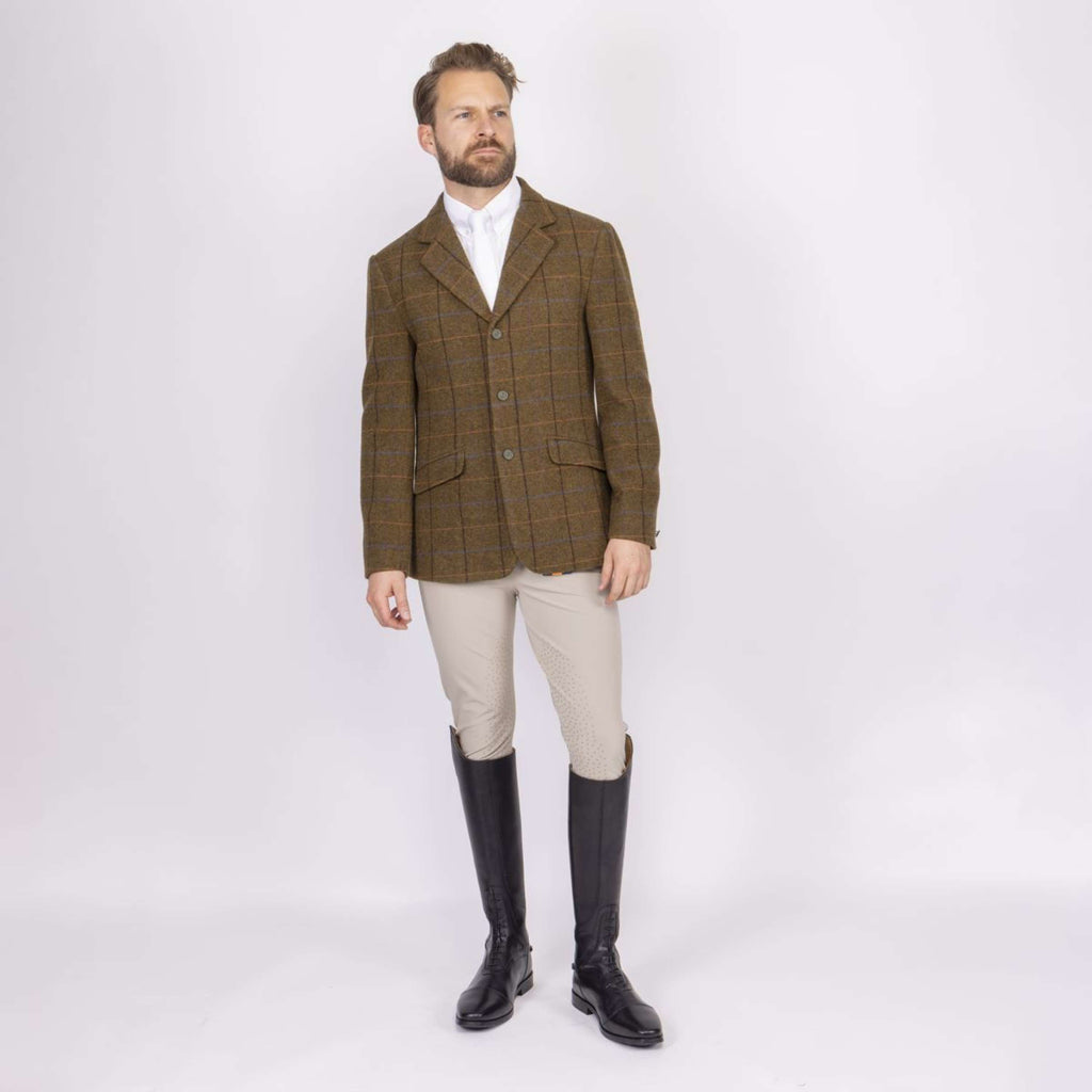 Aubrion by Shires Wedstrijdjasje Saratoga Heren Oak Brown Check