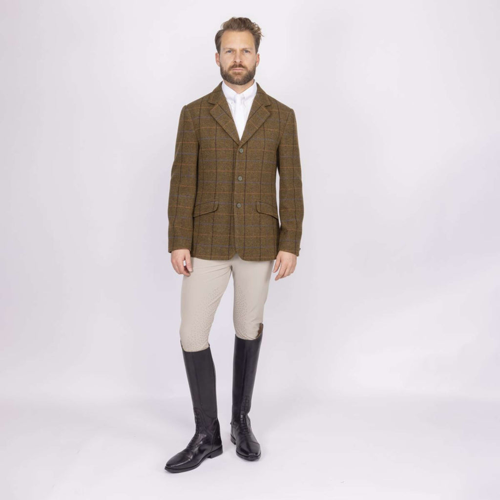 Aubrion by Shires Wedstrijdjasje Saratoga Heren Oak Brown Check