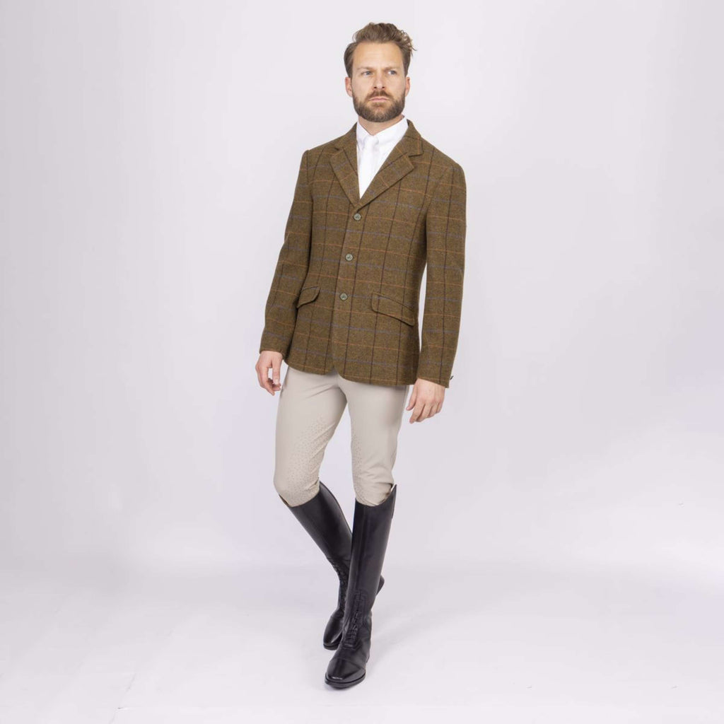 Aubrion by Shires Wedstrijdjasje Saratoga Heren Oak Brown Check