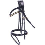 Schockemöhle Hoofdstel Monza C Zwart/Goud