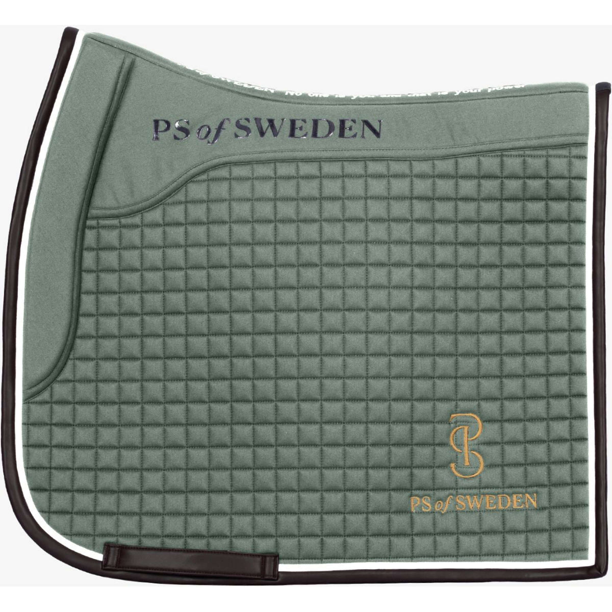 PS of Sweden Zadeldekje Elite Edge Dressuur Tortoise green