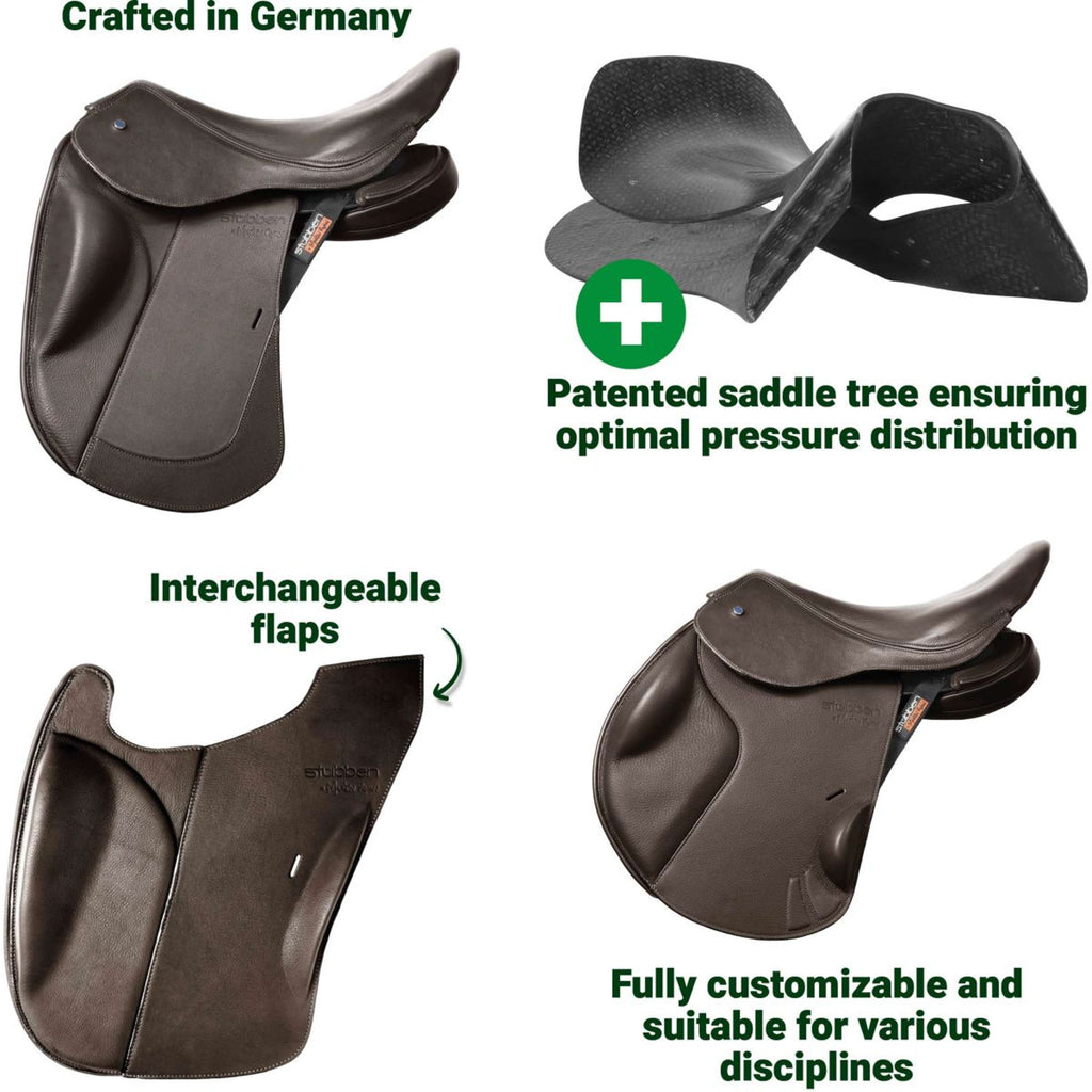 Stübben Dressuurzadel REVsport Ebony
