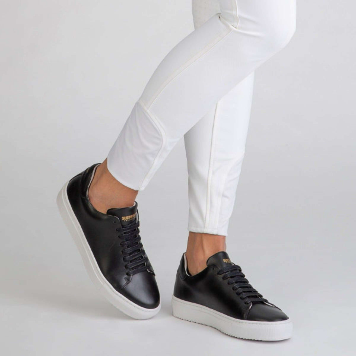 Suedwind Sneakers Ashton Leather Zwart