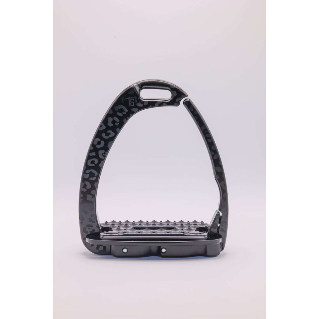Tech Stirrups Stijgbeugels Venice Sloped Evo Leopard Black