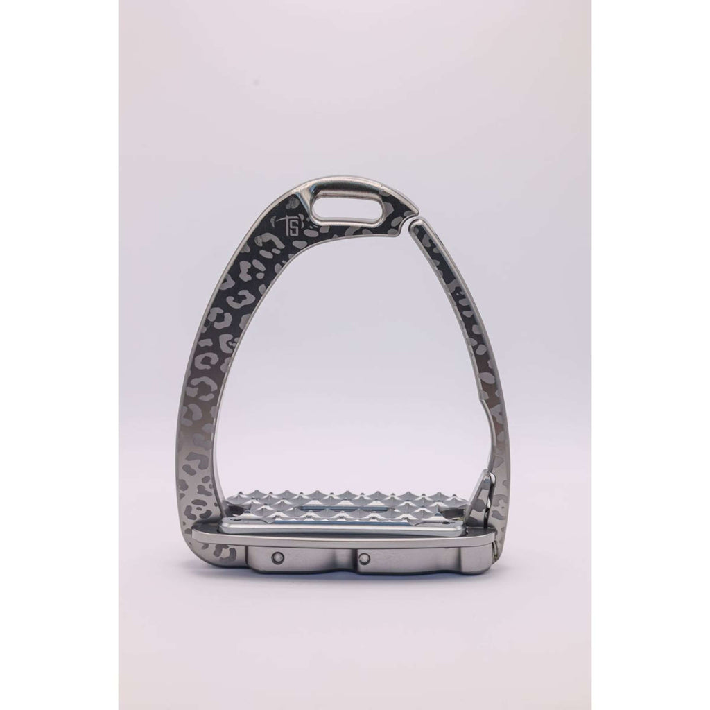 Tech Stirrups Stijgbeugels Venice Sloped Evo Leopard Titanium