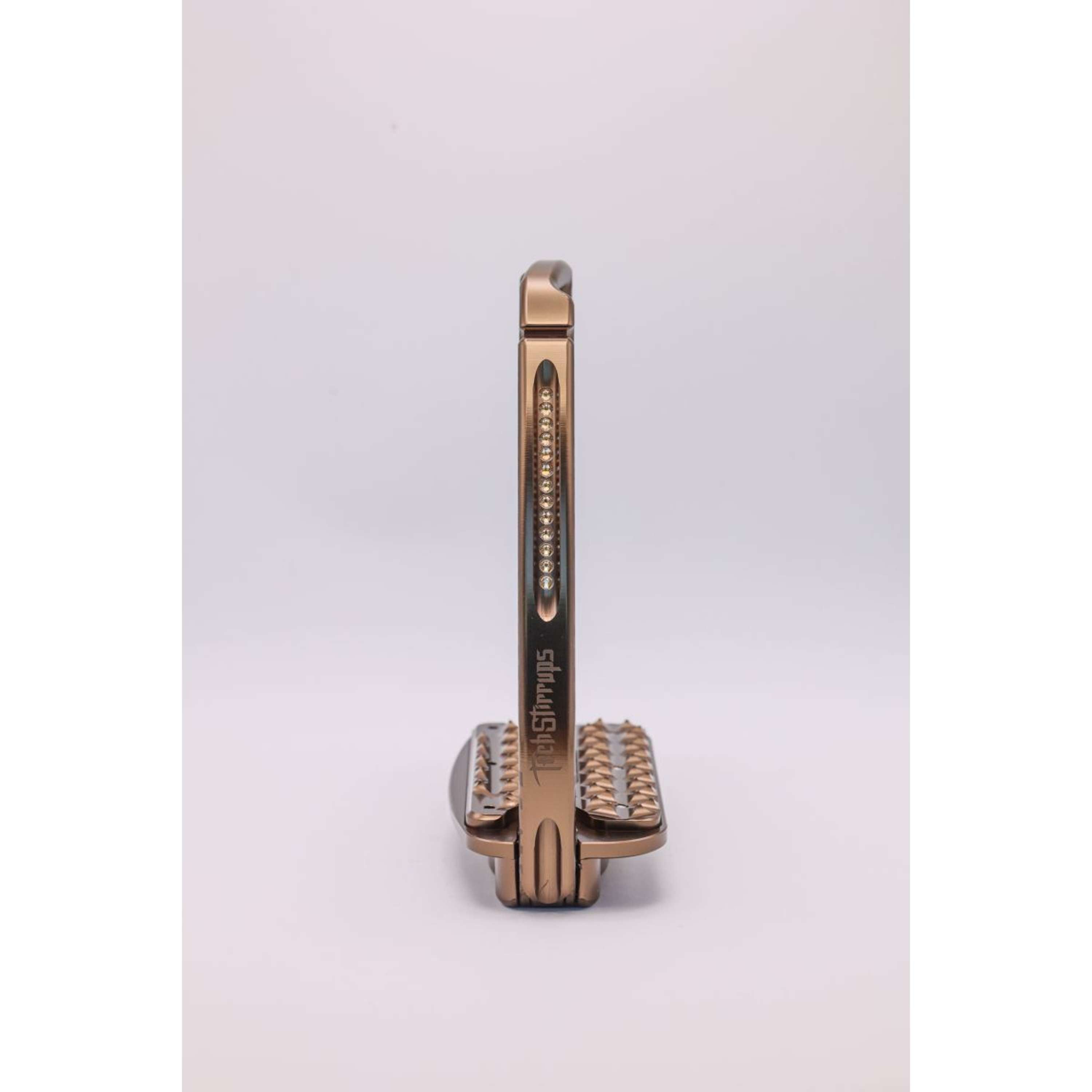 Tech Stirrups Stijgbeugels Venice Sloped EVO Leopard Rosegold
