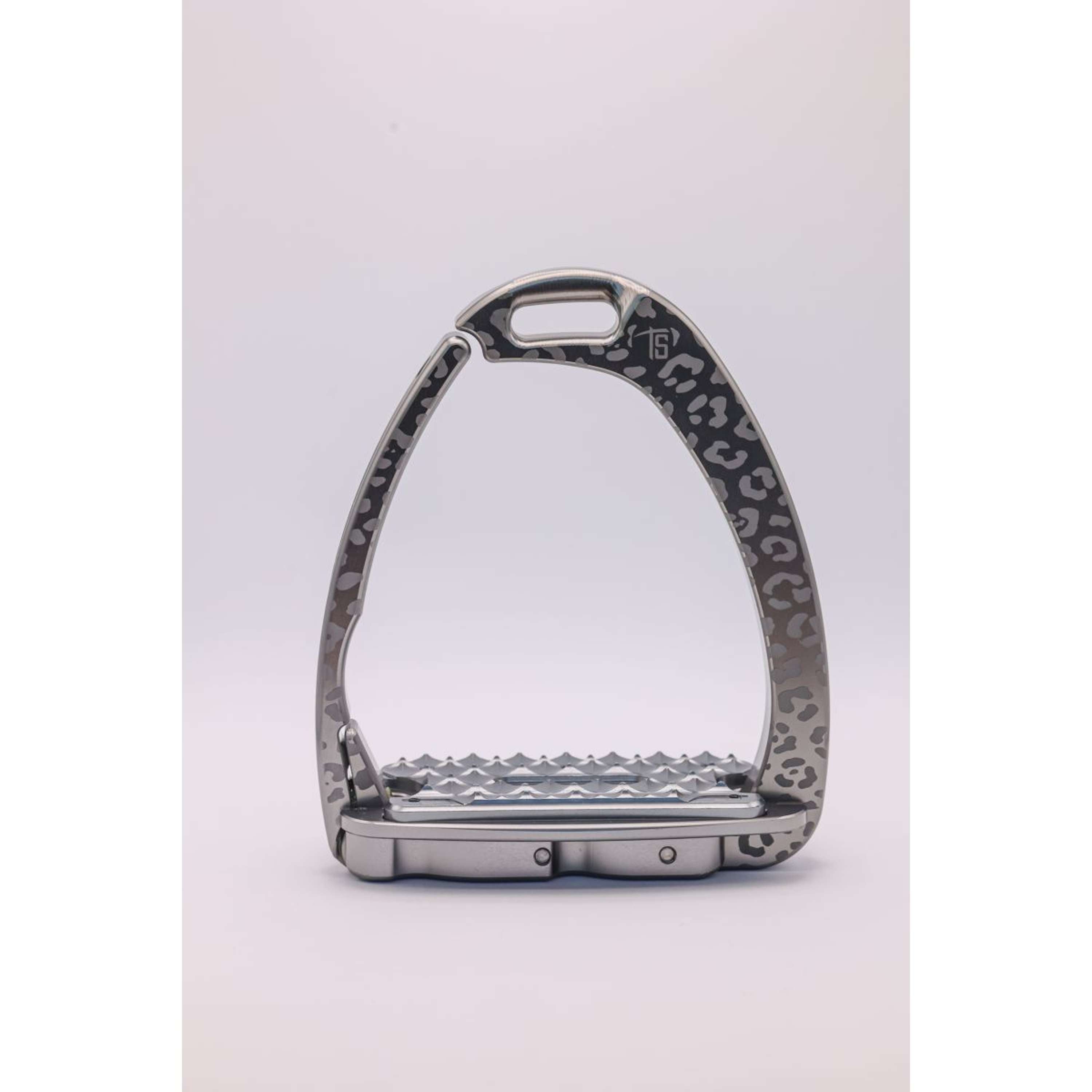 Tech Stirrups Stijgbeugels Venice Children Leopard Titanium