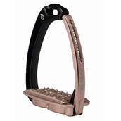 Tech Stirrups Stijgbeugels Venice Sloped Evo Swarovski Zwart/Rosegoud