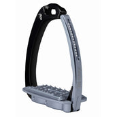 Tech Stirrups Stijgbeugels Venice Sloped Evo Swarovski Zwart/Titanium